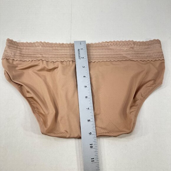 Warners Women's Size XL 8 Panty Hipster Lace Waistband Beige New Without Tags - Picture 6 of 6